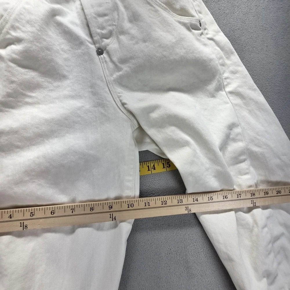Vintage Levis Engineered Jeans Mens 27x32 White Buckle Back Twisted One Pocket